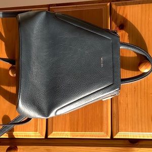 Navy blue small knapsack